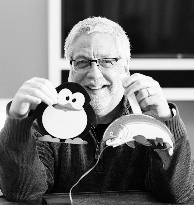 Black and white photo of Paul Dietz